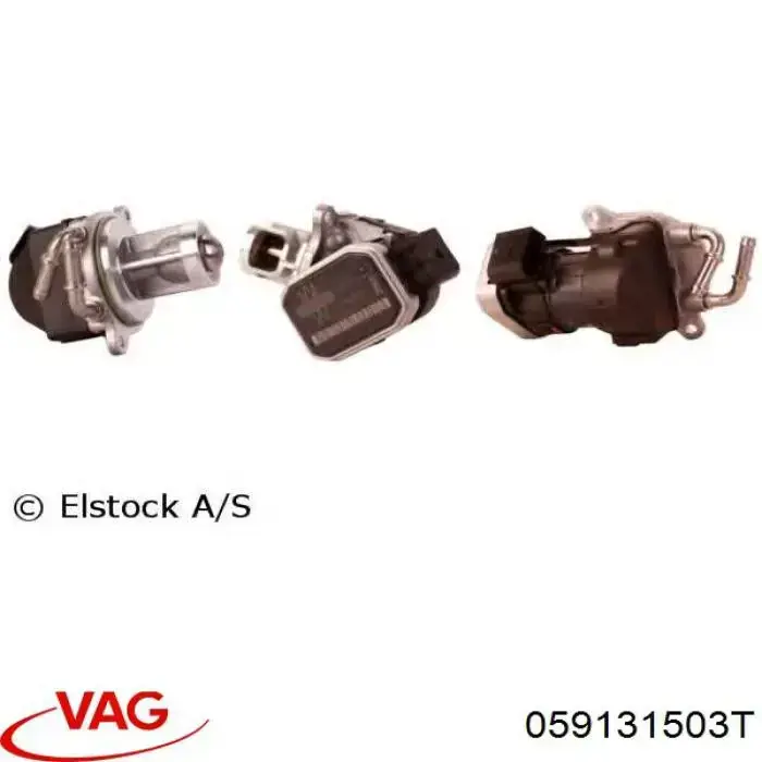 Zawór recyrkulacji spalin EGR VAG 059131503T cena, od 216,23 USD