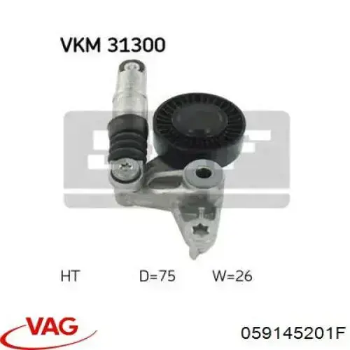 059145201F VAG Napinacz paska napędowego