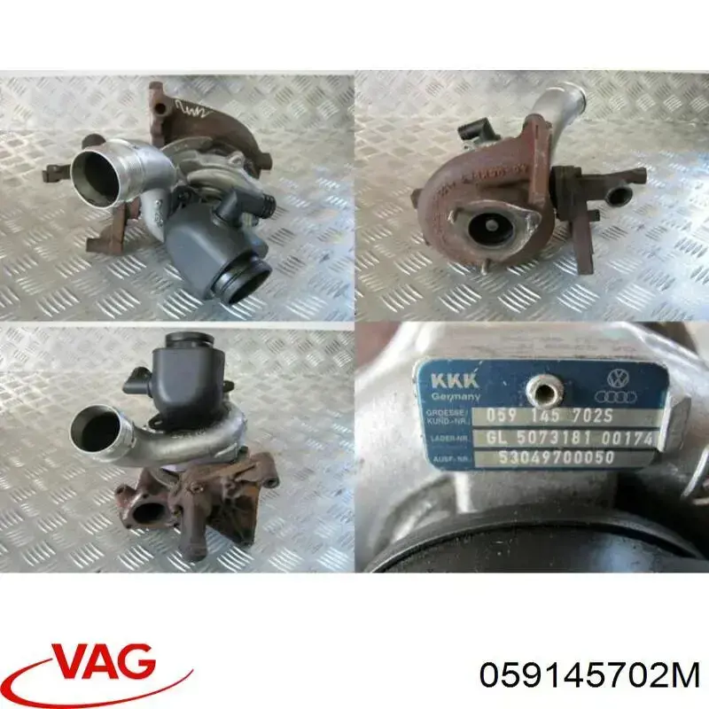 Turbina VAG 059145702R cena, od 467,02 USD
