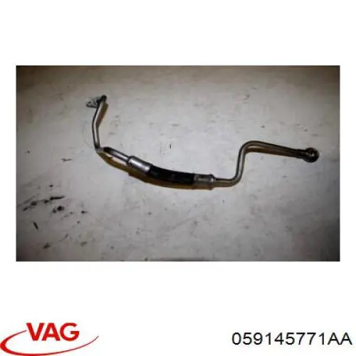 059145771AA VAG Rurka (przewód) dopływu oleju do turbiny