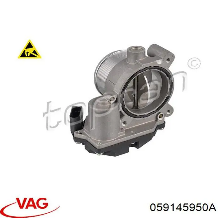 Przepustnica, komplet VAG 059145950A cena, od 207,64 USD