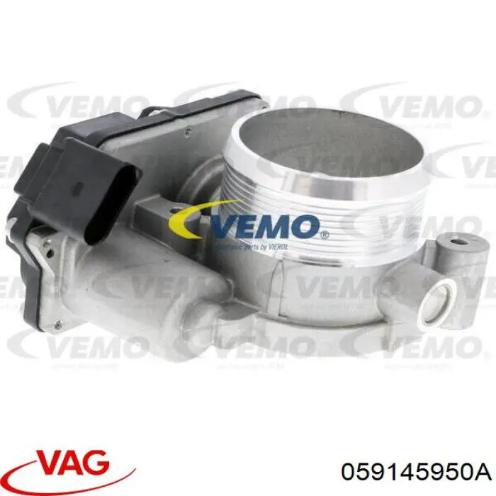 Przepustnica, komplet 059145950A VAG