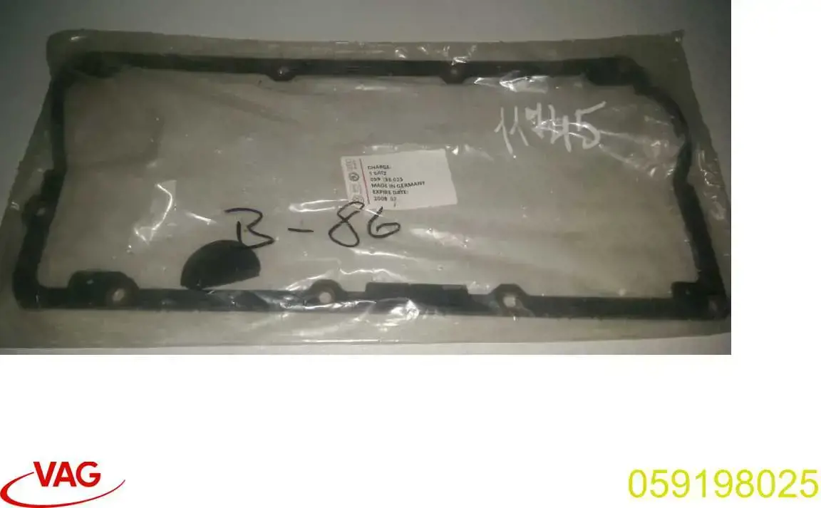 Uszczelka pokrywy zaworowej silnika 059198025 VAG