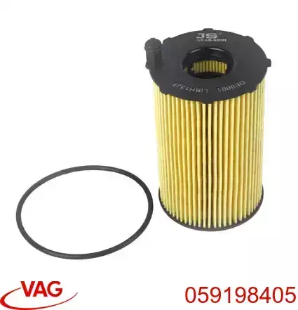 Do koszyka 059198405 VAG Filtr oleju