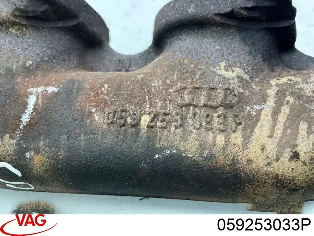 Kolektor wydechowy lewy VAG 059253033P cena, od 88,53 USD