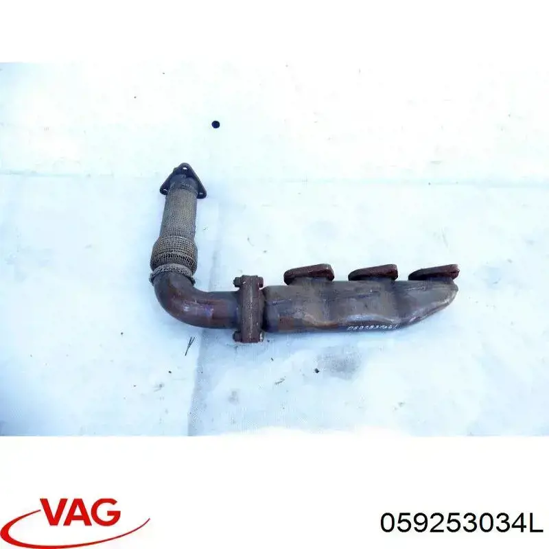 059253034L VAG Kolektor wydechowy prawy