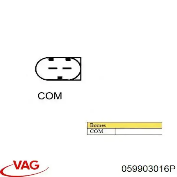 Alternator VAG 059903016P cena, od 289,25 USD