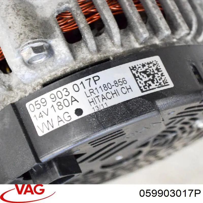 Alternator 059903017P VAG