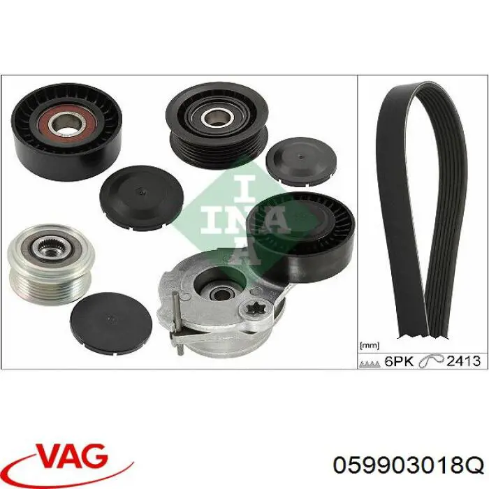 Alternator VAG 059903018Q cena, od 380,07 USD