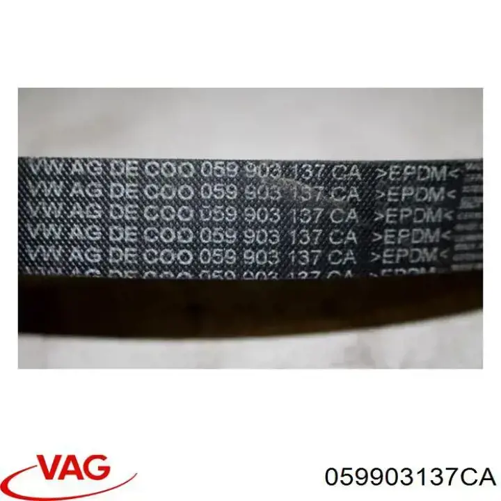 Pas napędowy mechanizmów VAG 059903137CA cena, od 43,87 USD
