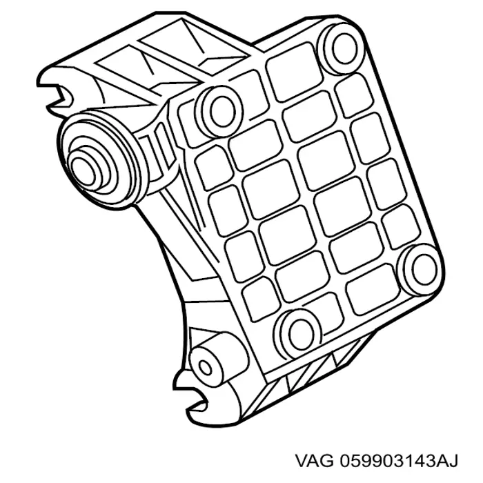 Wspornik alternatora Audi A7 Sportback
