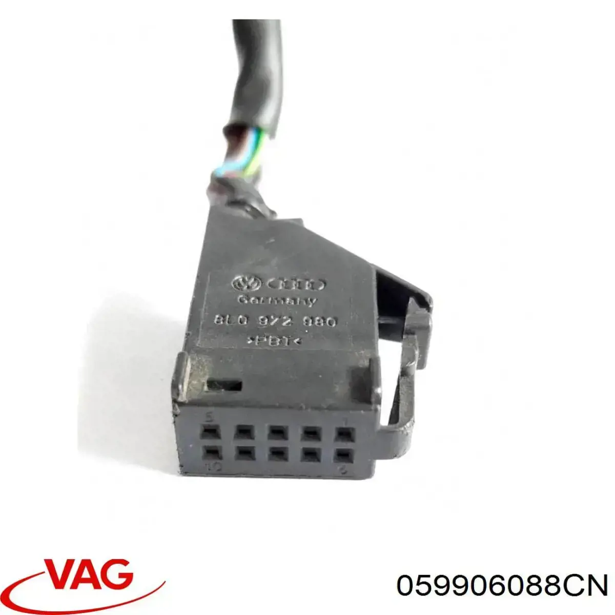 Do koszyka 059906088CN VAG Czujnik temperatury spalin, przed turbiną