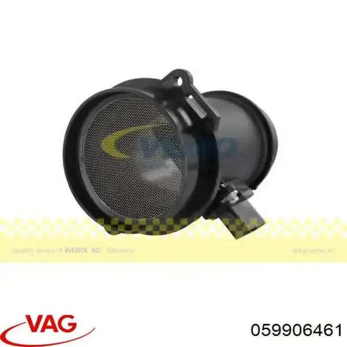 Do koszyka 059906461 VAG Czujnik przepływu powietrza, przepływomierz powietrza M.A.F.