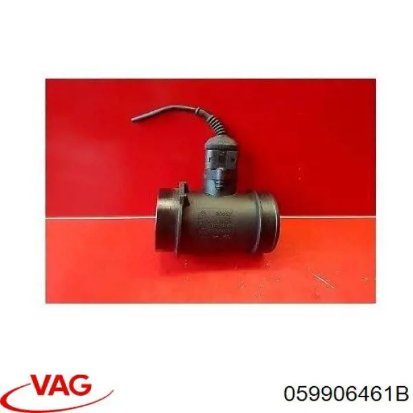 Do koszyka 059906461B VAG Czujnik przepływu powietrza, przepływomierz powietrza M.A.F.