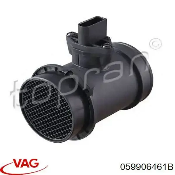 Do koszyka 059906461B VAG Czujnik przepływu powietrza, przepływomierz powietrza M.A.F.