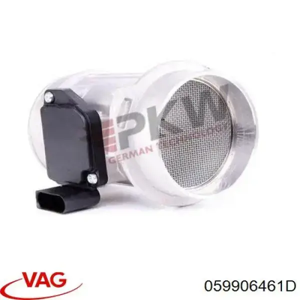 Czujnik przepływu powietrza, przepływomierz powietrza M.A.F. VAG 059906461D cena, od 58,91 USD