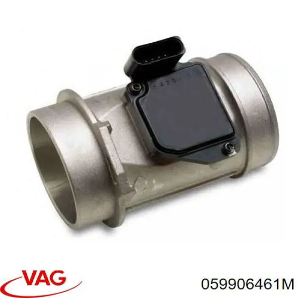 Do koszyka 059906461M VAG Czujnik przepływu powietrza, przepływomierz powietrza M.A.F.