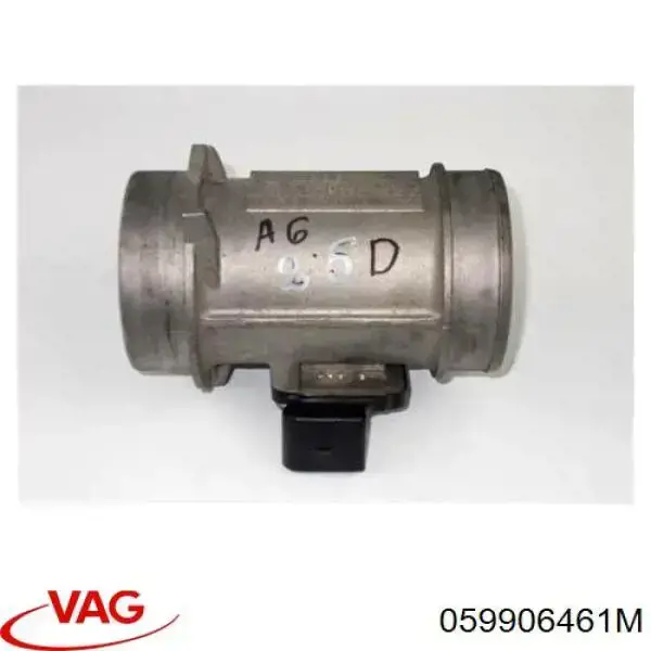 Czujnik przepływu powietrza, przepływomierz powietrza M.A.F. VAG 059906461M cena, od 64,96 USD