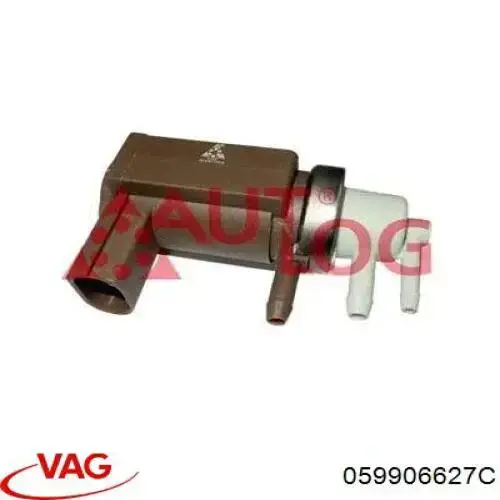 Do koszyka 059906627C VAG Przetwornik ciśnienia (solenoid) doładowania