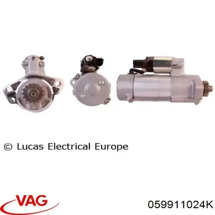 Rozrusznik VAG 059911024K cena, od 158,34 USD