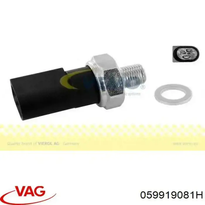 Czujnik ciśnienia oleju 059919081H VAG