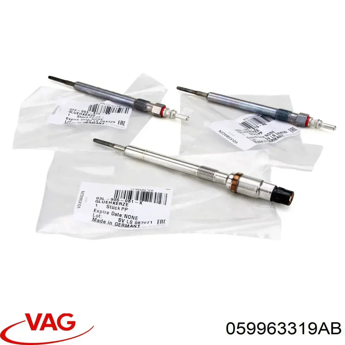 Świeca żarowa VAG 059963319AB cena, od 35,75 USD