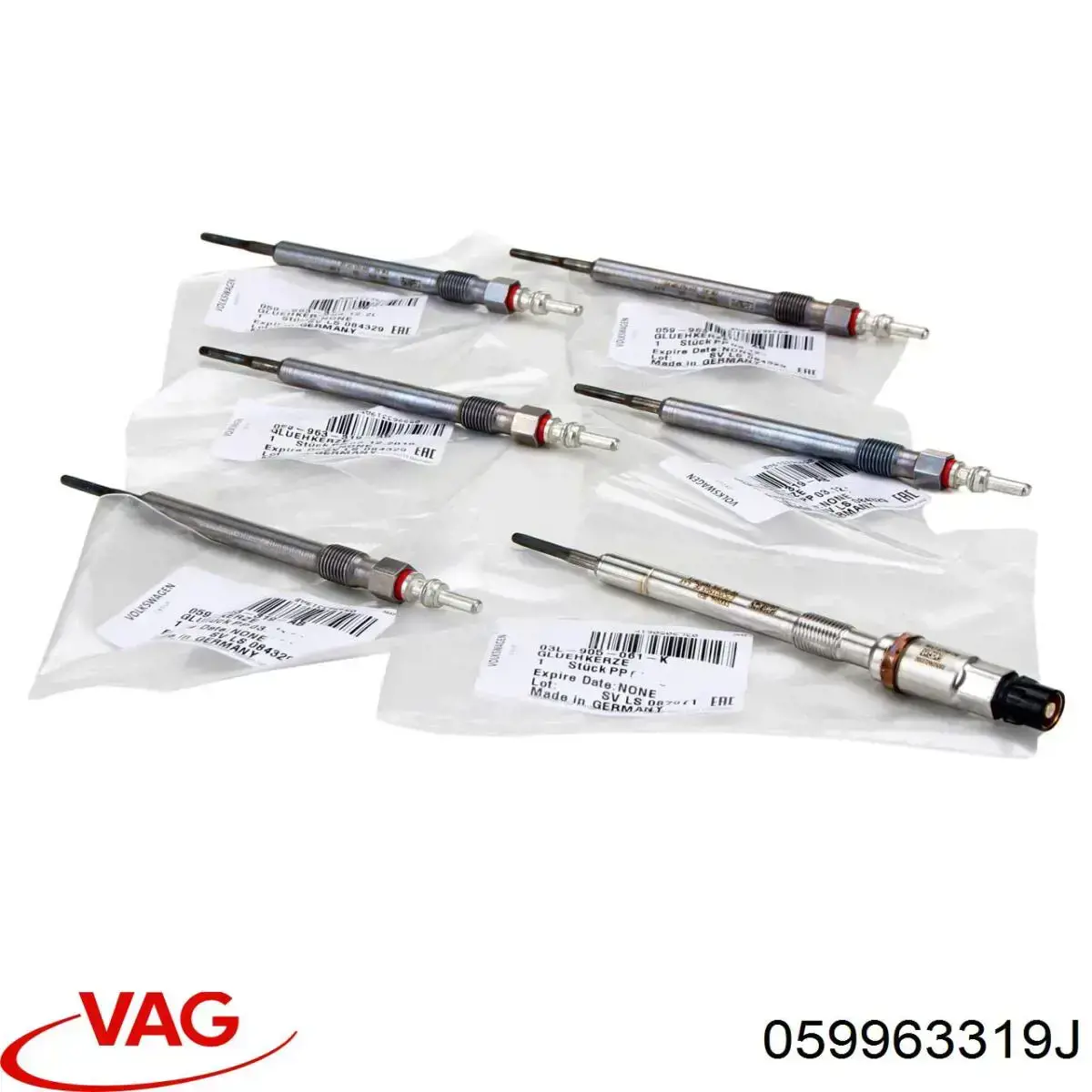 Świeca żarowa 059963319J VAG