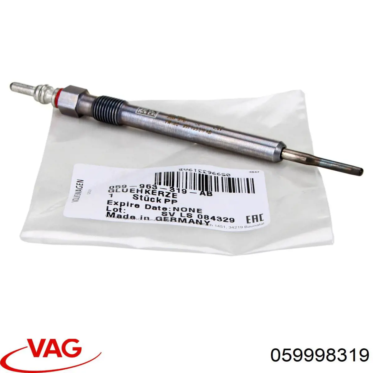 Świeca żarowa VAG 059998319 cena, od 12,12 USD
