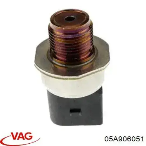 Do koszyka 05A906051 VAG Czujnik ciśnienia paliwa