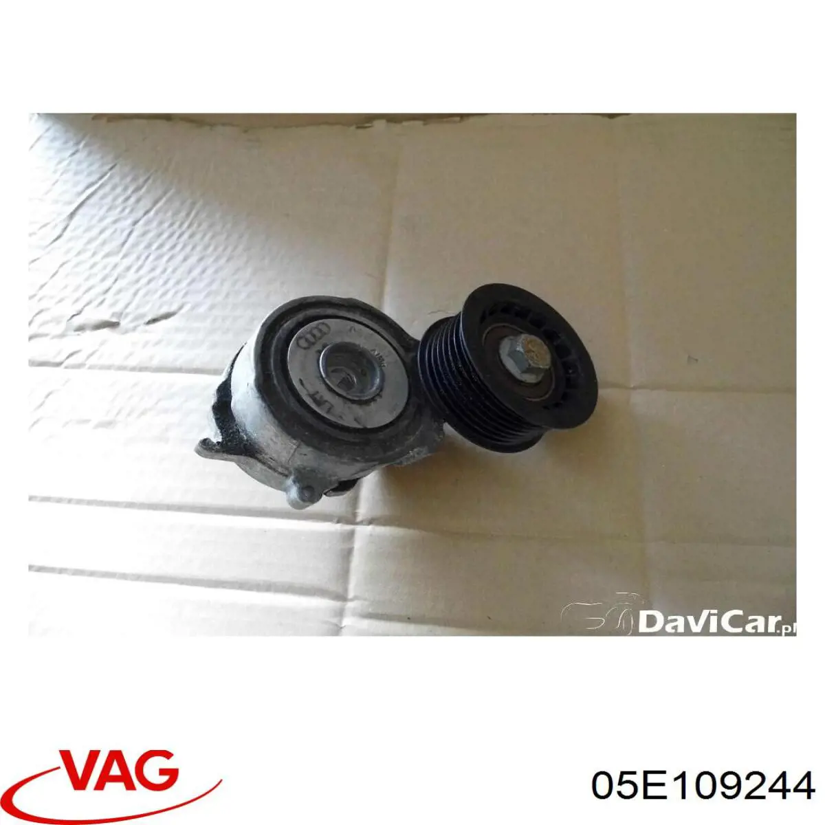 Rolka prowadząca kierunkowa paska rozrządu VAG 05E109244 cena, od 17,29 USD