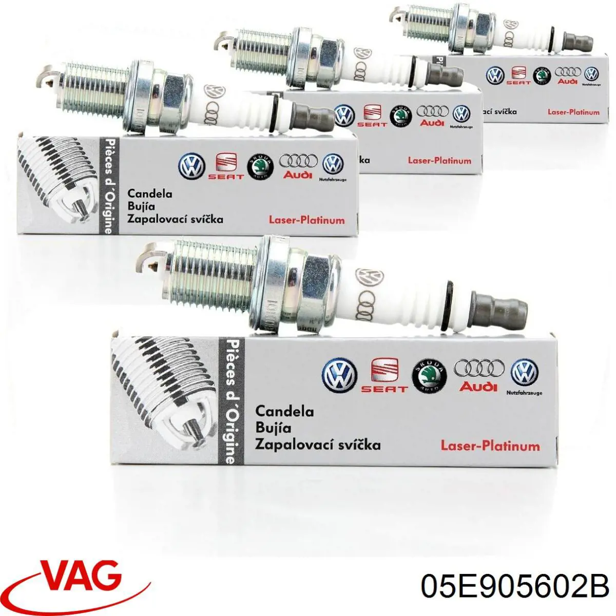 Do koszyka 05E905602B VAG Świeca zapłonowa