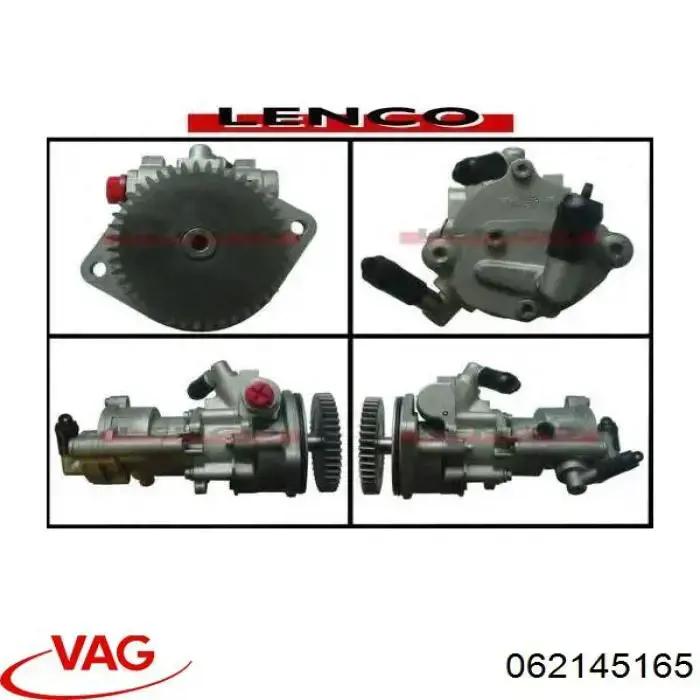 Pompa wspomagania hydraulicznego kierownicy 062145165 VAG