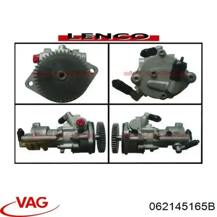 Do koszyka 062145165B VAG Pompa wspomagania hydraulicznego kierownicy