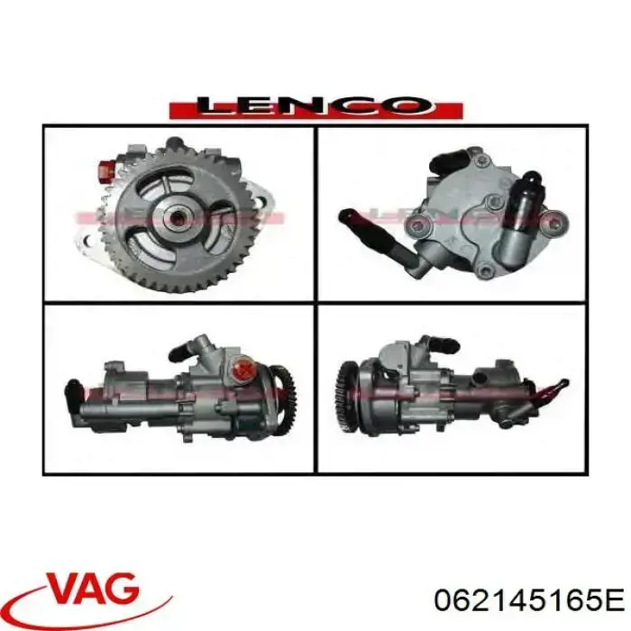 Do koszyka 062145165E VAG Pompa wspomagania hydraulicznego kierownicy