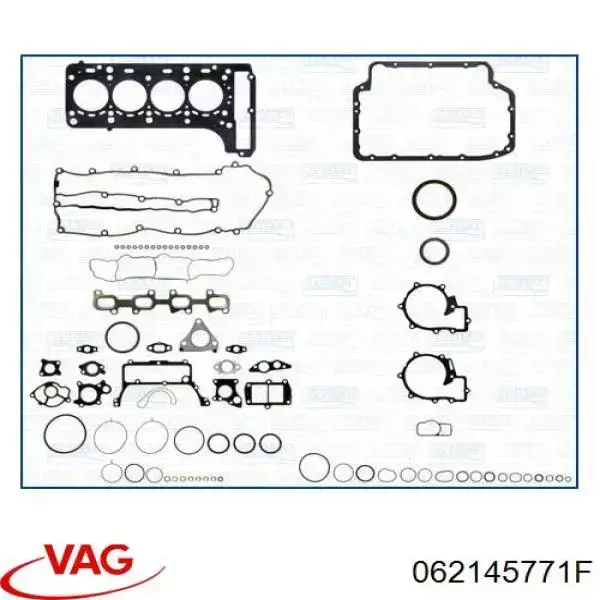 062145771F VAG rurka (przewód dopływu oleju do turbiny)