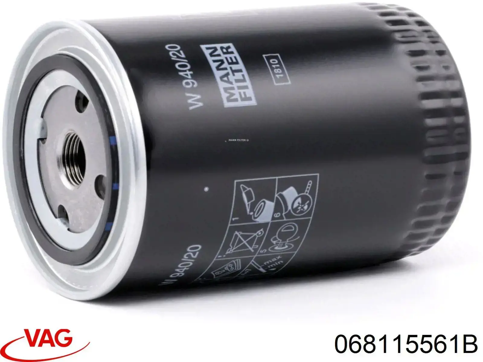 068115561B VAG Filtr oleju