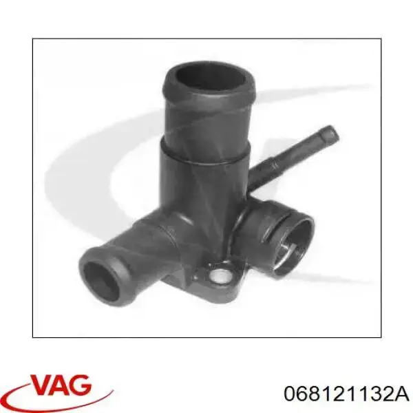 068121132A VAG Kołnierz układu chłodzenia (trójnik)