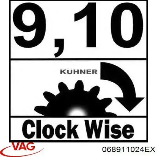 Rozrusznik VAG 068911024EX cena, od 47,74 USD