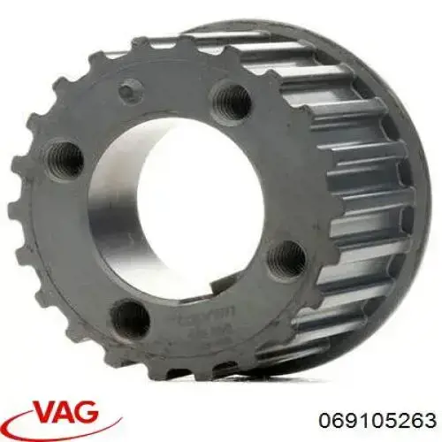 Koło zębate walcowe napędu wałka rozrządu VAG 069105263 cena, od 17,49 USD