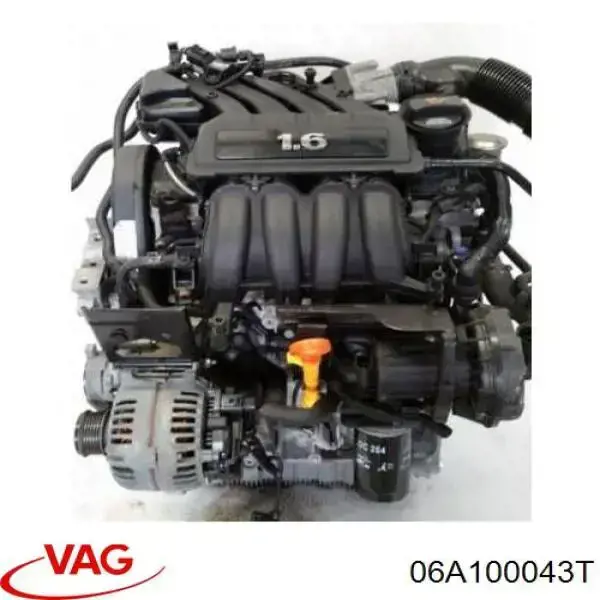 Silnik w komplecie VAG 06A100043T cena, od 856,39 USD