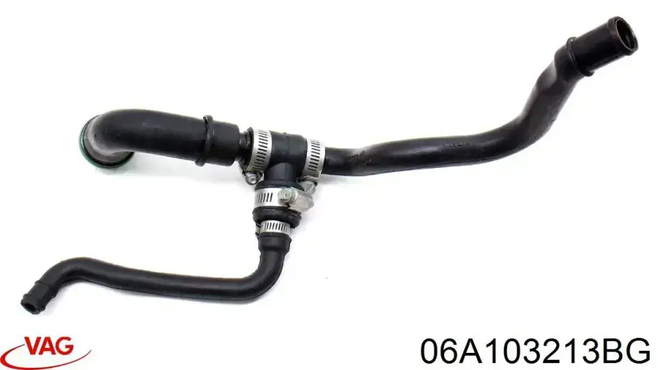 Króciec wentylacji kadłuba (separatora oleju) 06A103213BG VAG