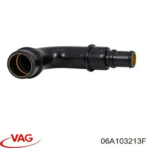 Króciec wentylacji kadłuba (separatora oleju) VAG 06A103213F cena, od 10,75 USD