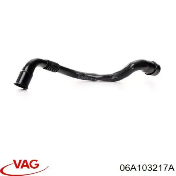 06A103217A VAG Króciec wentylacji kadłuba (separatora oleju)