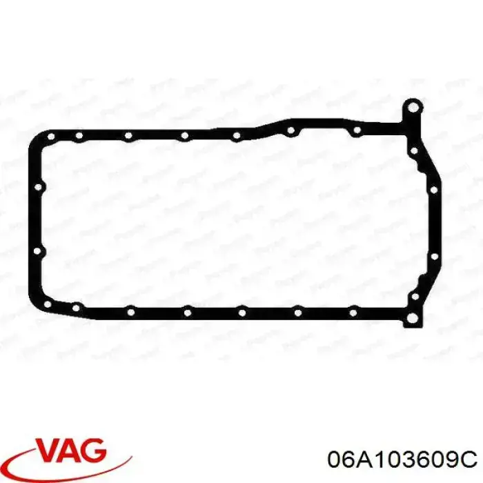 Uszczelka miski olejowej silnika VAG 06A103609C cena, od 21,26 USD