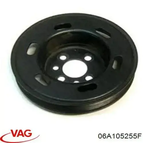 Koło pasowe wału korbowego VAG 06A105255F cena, od 51,08 USD