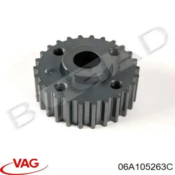 Koło zębate walcowe napędu wałka rozrządu VAG 06A105263C cena, od 16,14 USD