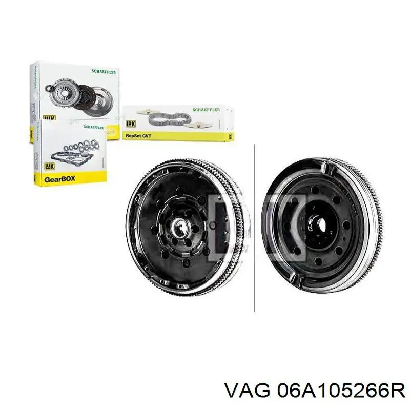 06A105266R VAG Koło zamachowe silnika