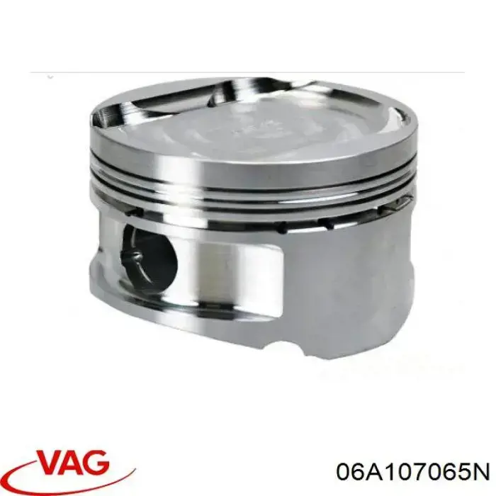 Tłok, komplet do jednego cylindru, STD VAG 06A107065N