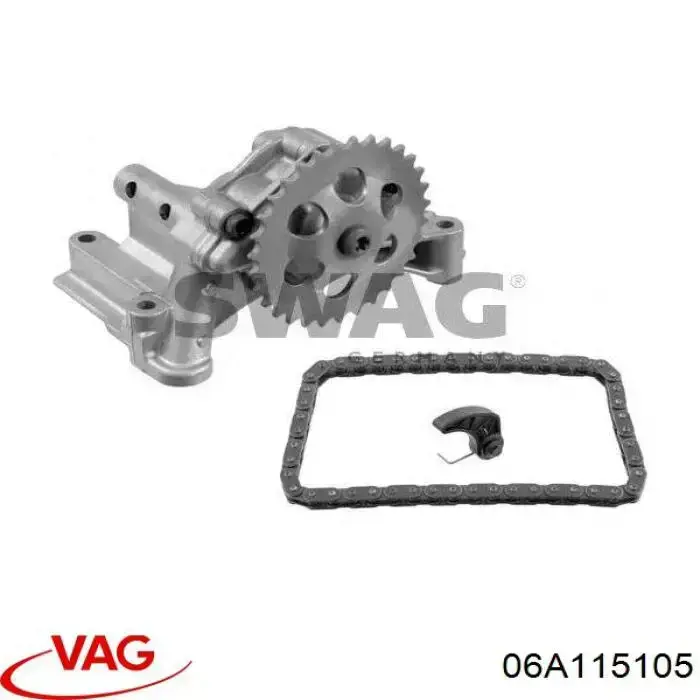 Do koszyka 06A115105 VAG Pompa oleju