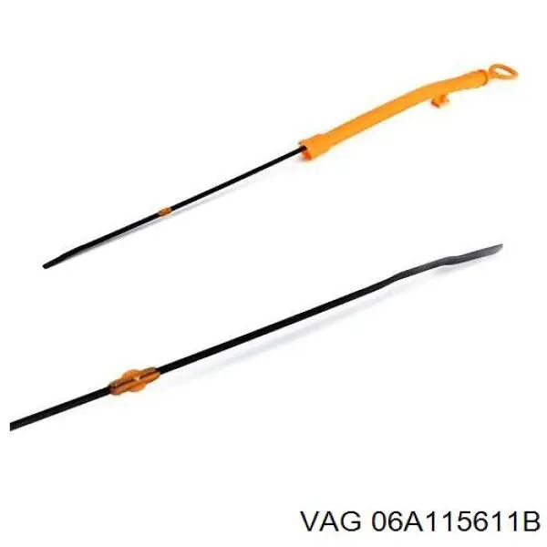 Do koszyka 06A115611B VAG Bagnet poziomu oleju w silniku